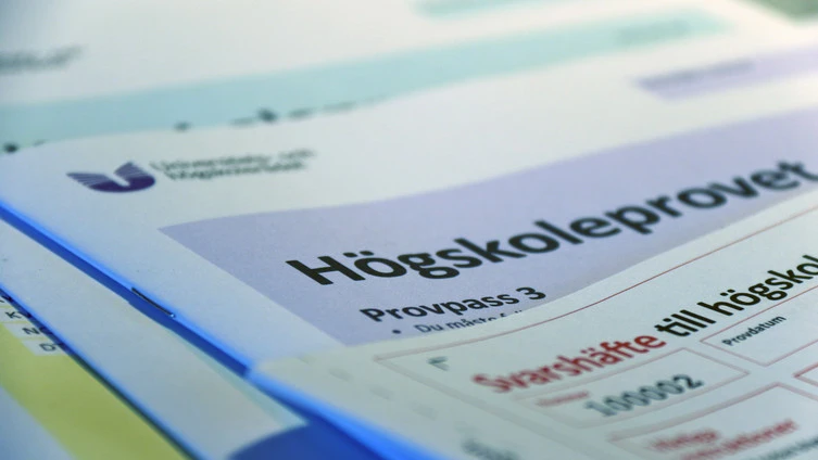 Illustration for hogskoleprovet